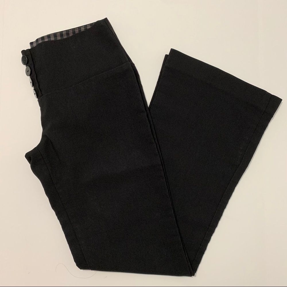 Size 1 Black Straight Leg Pants